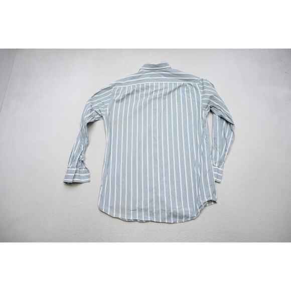 Lacoste Dress Shirt Alligator Striped Long Sleeve Mens Size EUR 40 US Medium - Picture 9 of 9